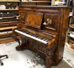 Julius Feurich finished and available for inspection at Piano Magic